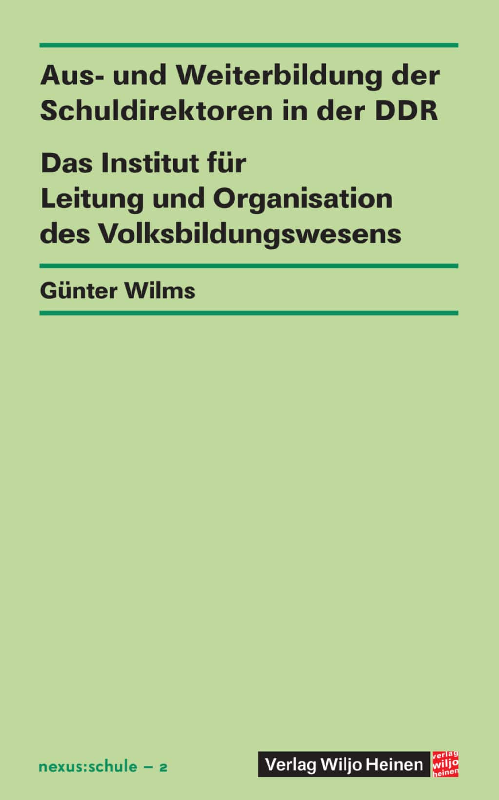 Cover: »Das Institut für Aus- und Weiterbildung …«