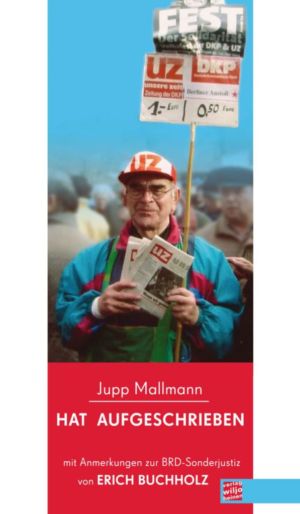 Cover: »Jupp Mallmann hat aufgeschrieben«