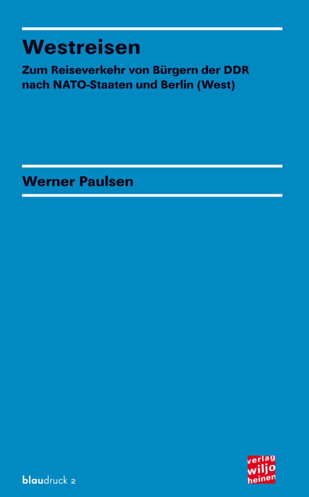 Cover: »Westreisen«