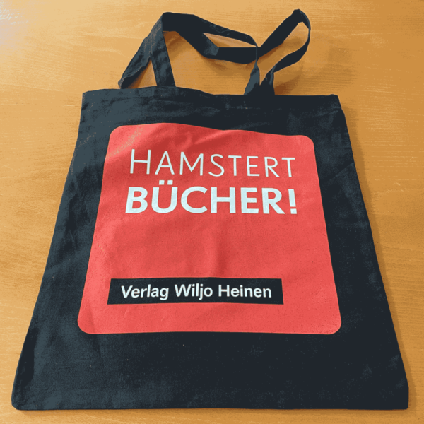 Stoffbeutel »Hamstert Bücher!«